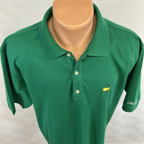 Masters short sleeve polo shirt.  L - Picture 3 of 7